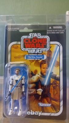 Star Wars Vintage Collection Obi Wan Kenobi Clone Wars VC103 original MOC Cased