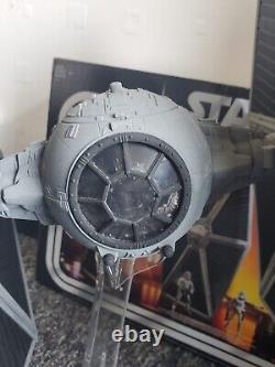 Star Wars Vintage Collection Tie Fighter With Stand Custom Painted Model Toy