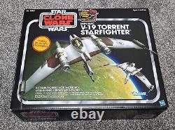 Star Wars Vintage Collection VC V-19 Torrent Fighter Hasbro 2012 Clone Wars