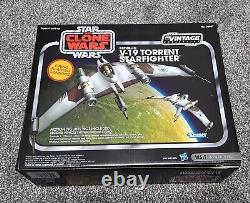 Star Wars Vintage Collection VC V-19 Torrent Fighter Hasbro 2012 Clone Wars