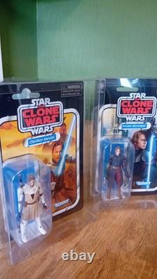 Star Wars Vintage Collection Vc92 Anakin Reissue +Vc103 Obi Wan Reissue Moc