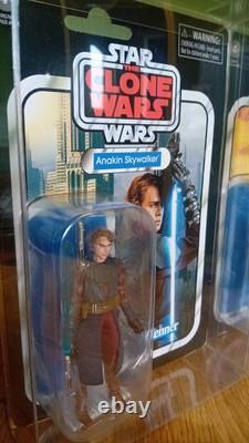 Star Wars Vintage Collection Vc92 Anakin Reissue +Vc103 Obi Wan Reissue Moc