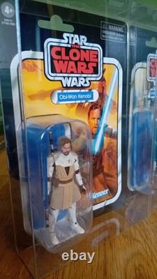 Star Wars Vintage Collection Vc92 Anakin Reissue +Vc103 Obi Wan Reissue Moc