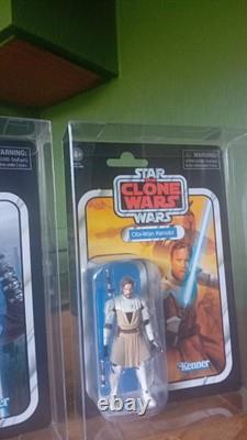 Star Wars Vintage Collection Vc92 Anakin Reissue +Vc103 Obi Wan Reissue Moc