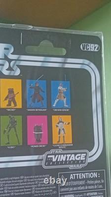 Star Wars Vintage Collection Vc92 Anakin Reissue +Vc103 Obi Wan Reissue Moc