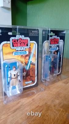 Star Wars Vintage Collection Vc92 Anakin Reissue +Vc103 Obi Wan Reissue Moc
