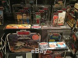 Star Wars Vintage Collection @@huge@@ Afa Graded Lot And Vintage Collection