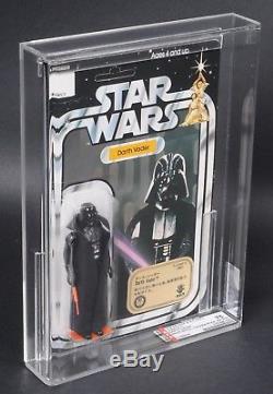 Star Wars Vintage Darth Vader White Bkgd/Takara 12 Back-C AFA 75 (75/80/85) MOC
