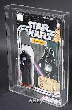Star Wars Vintage Darth Vader White Bkgd/Takara 12 Back-C AFA 75 (75/80/85) MOC