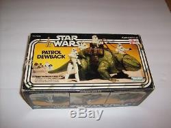 Star Wars Vintage Dewback Figure Unused New In Box Kenner 1977