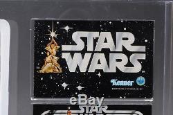 Star Wars Vintage Early Bird Kit Mailer Telescoping Luke AFA 85 (85/85/85)