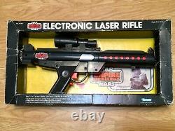 Star Wars Vintage Electronic Laser Rifle Esb Rare withBox Kenner Handheld playset