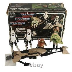 Star Wars Vintage Endor Chase (Power of the Force) Loose / with Box / MIB