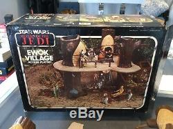 Star Wars Vintage Ewok Village Complete With Box And Instructions