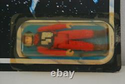 Star Wars Vintage Figur B-Wing Pilot auf original ROTJ Karte 77 back MOC 1983