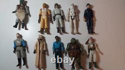 Star Wars Vintage Figures Job Lot Of 10. All CoO Hong Kong