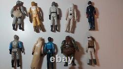 Star Wars Vintage Figures Job Lot Of 10. All CoO Hong Kong