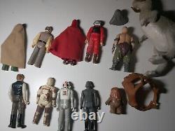 Star Wars Vintage Figures Job Lot x10 Hong Kong and Taiwan With Tauntaun