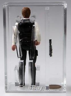 Star Wars Vintage First Shot Prototype Han Solo (Small Head/Molded Legs) AFA 70