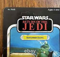 Star Wars Vintage Gamorrean Guard MOC 65 Back Kenner ROTJ