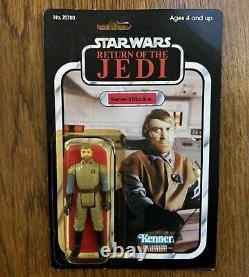 Star Wars Vintage General Madine Moc ROTJ Kenner Factory Sealed New