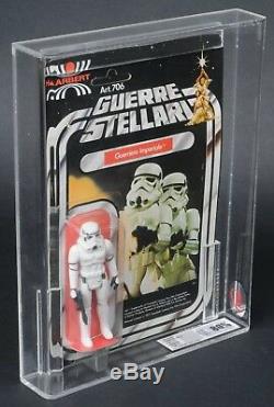 Star Wars Vintage Harbert Stormtrooper 12 Back UKG 80 (80/85/80) Unpunched MOC