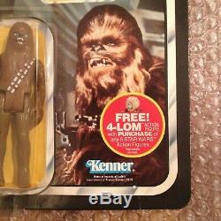 Star Wars Vintage Kenner Chewbacca ESB-47 47 Back Card Back MOC 1982