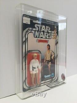 Star Wars Vintage Kenner Luke Skywalker 12 Back C Ukg 80 (80/85/85) Moc