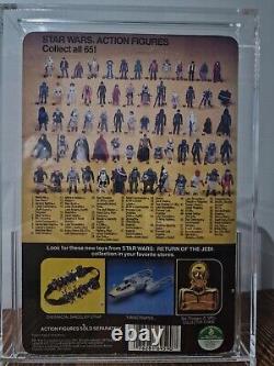 Star Wars Vintage Kenner MOC Chewbacca 65 back ROTJ Unpunched 1983 Original