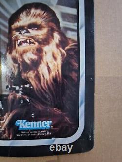 Star Wars Vintage Kenner MOC Chewbacca 65 back ROTJ Unpunched 1983 Original