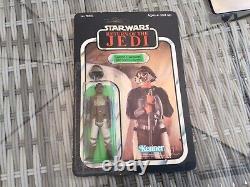 Star Wars Vintage Lando Skiff Disguise Mint Clear Bubble MOC Carded