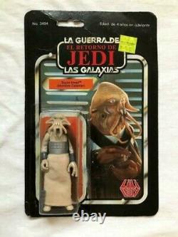 Star Wars Vintage Lili Ledy Burgundy Cape Squid Head 14 Back Very Rare Mexico