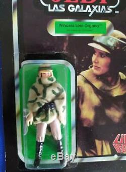 Star Wars Vintage Lili Ledy Princess Leia Combat Poncho 50 Back Mexico