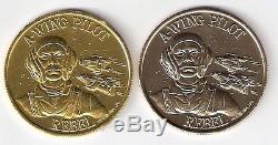 Star Wars Vintage POTF 1985 Prototype Gold A-Wing Coin Sample Rare Kenner 63rd