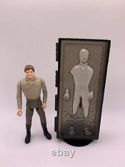 Star Wars Vintage POTF Han Solo In Carbonite Action Figure Kenner 1985 Last 17