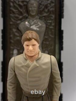 Star Wars Vintage POTF Han Solo In Carbonite Action Figure Kenner 1985 Last 17