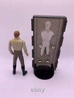 Star Wars Vintage POTF Han Solo In Carbonite Action Figure Kenner 1985 Last 17