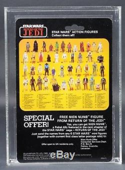 Star Wars Vintage Palitoy Boba Fett ROTJ 45 Back-C AFA 85 (90/85/85) MOC