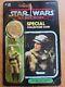 Star Wars Vintage Princess Leia Endor On Card With Collectors Coin 1984 Kenner