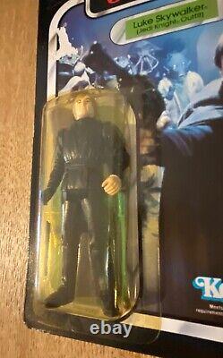 Star Wars Vintage ROTJ 77 Back Carded LUKE SKYWALKER JEDI KNIGHT MOC Kenner