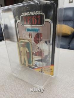 Star Wars Vintage ROTJ Jedi Admiral Ackbar Card 65 Back MOC