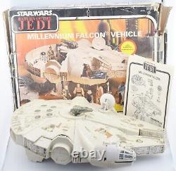 Star Wars Vintage ROTJ Millennium Falcon 99% Complete BOXED + Instructions