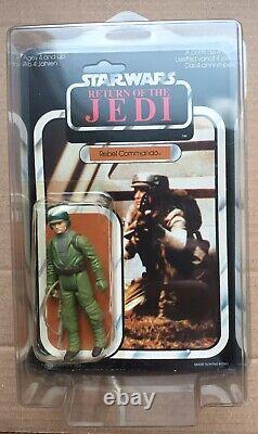 Star Wars Vintage Rebel Commando Figure MOC Palitoy 65 Back Original ROTJ Carded