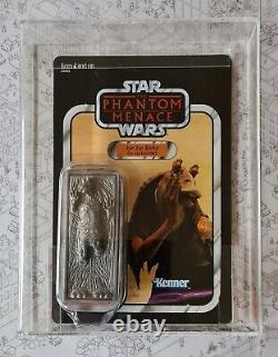 Star Wars Vintage SDCC Collection Exclusive Jar Jar Binks Carbonite UKG 90