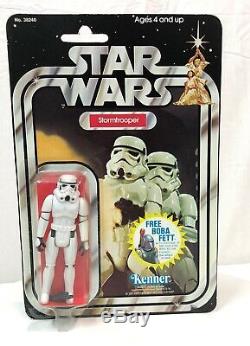 Star Wars Vintage STORMTROOPER 20 21 Back Kenner 1978 MOC High Grade