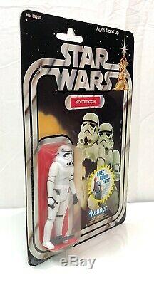 Star Wars Vintage STORMTROOPER 20 21 Back Kenner 1978 MOC High Grade