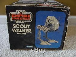Star Wars Vintage Scout Walker/AT-ST MIB withInsert Boxed Complete NICE