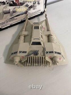 Star Wars Vintage Snow Speeder with Original Box Very Good Condition