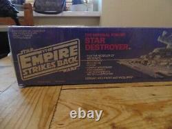 Star Wars Vintage Star Destroyer Kit Boxed Sealed MPC