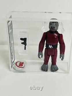 Star Wars Vintage UKG Figure Snaggletooth Red 85% Laser Hong Kong Coo Variant